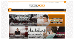 Desktop Screenshot of melvinmaya.com
